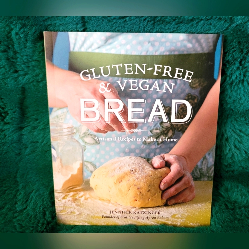 🆕️ Gluten-Free & Vegan Bread Softcover Cookbook Healthy Baking